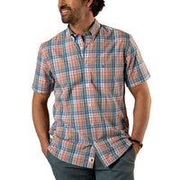 Performance Poplin SS Sport Shirt Oakville Plaid