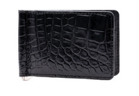 Anthony Alligator Grain Moneyclip 86215 Black
