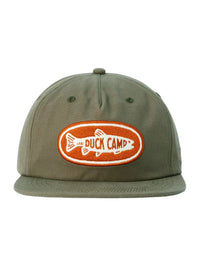 Angler Waxed Hat Dark Olive