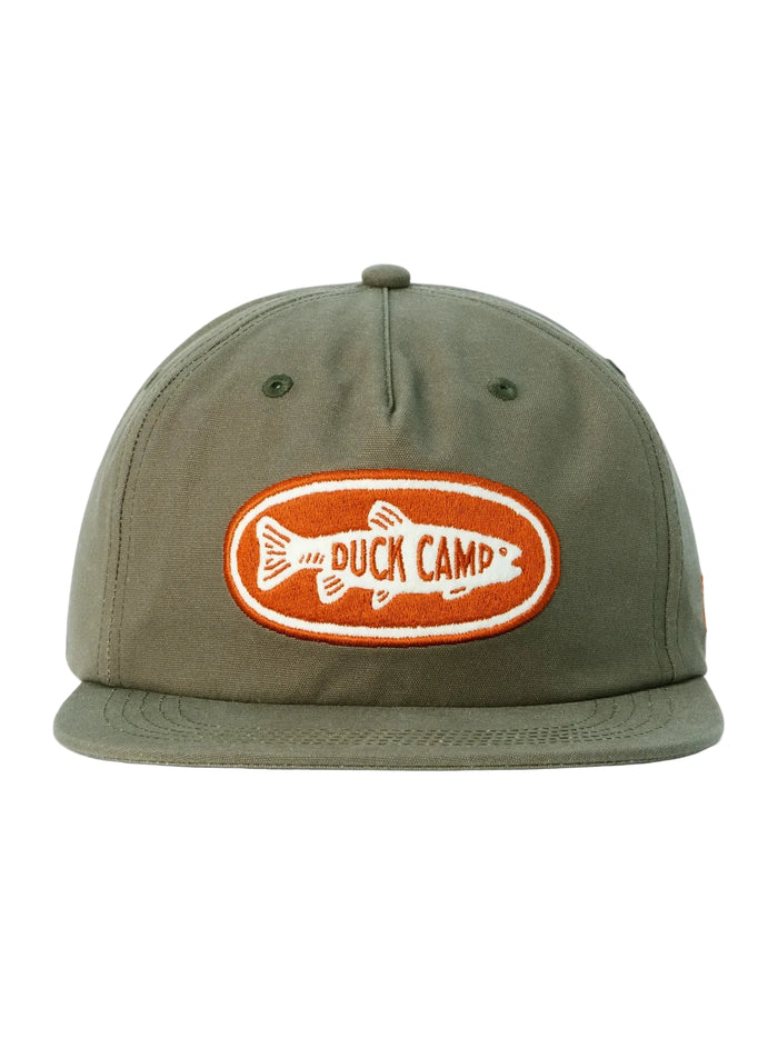 Angler Waxed Hat Dark Olive