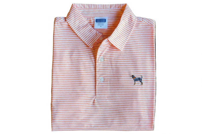 Bluetick Heritage Stripe Polo