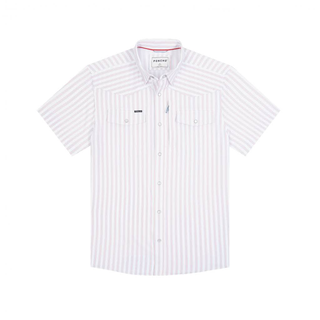 Poncho Western Pearl Snap Shirt