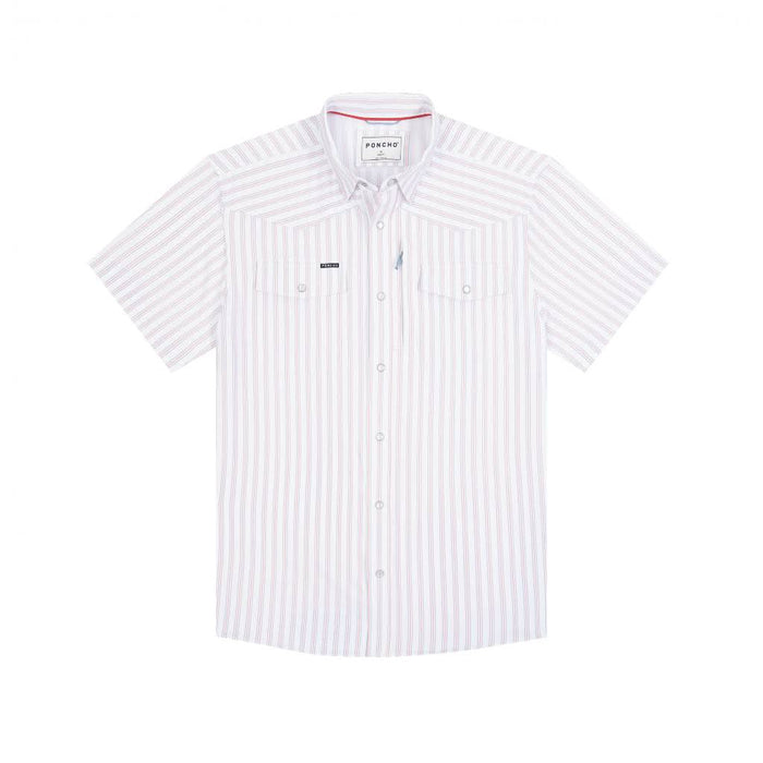 Poncho Western Pearl Snap Shirt