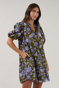 Aurora Reverie Shift Mini Dress
