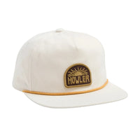 Unstructured Snapback Hats El Sol - White