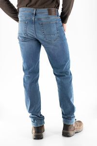 Slim Straight Denim Jeans