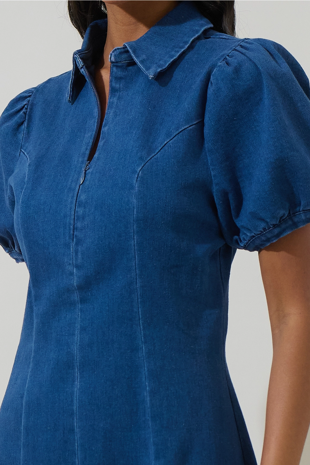 Adalyn Denim Mini Dress