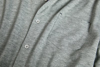 Honeycomb Knit Button Down Shirt