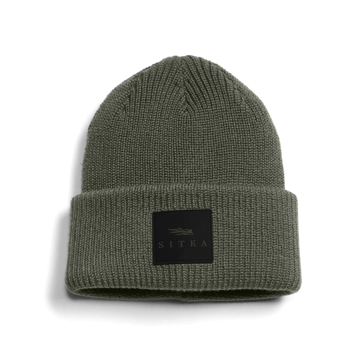 Double Cuff Acrylic Knit Beanie