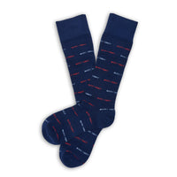 Hotty Toddy Dress Socks (Navy)