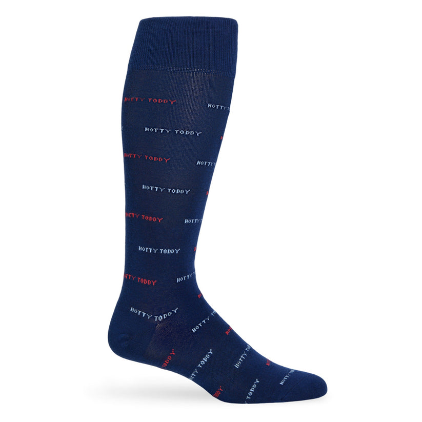 Hotty Toddy Dress Socks (Navy)