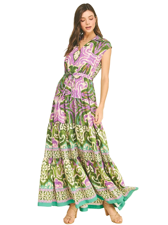 Tiered Maxi Dress