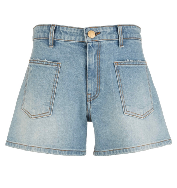 Jane High Rise Front Pocket  Shorts