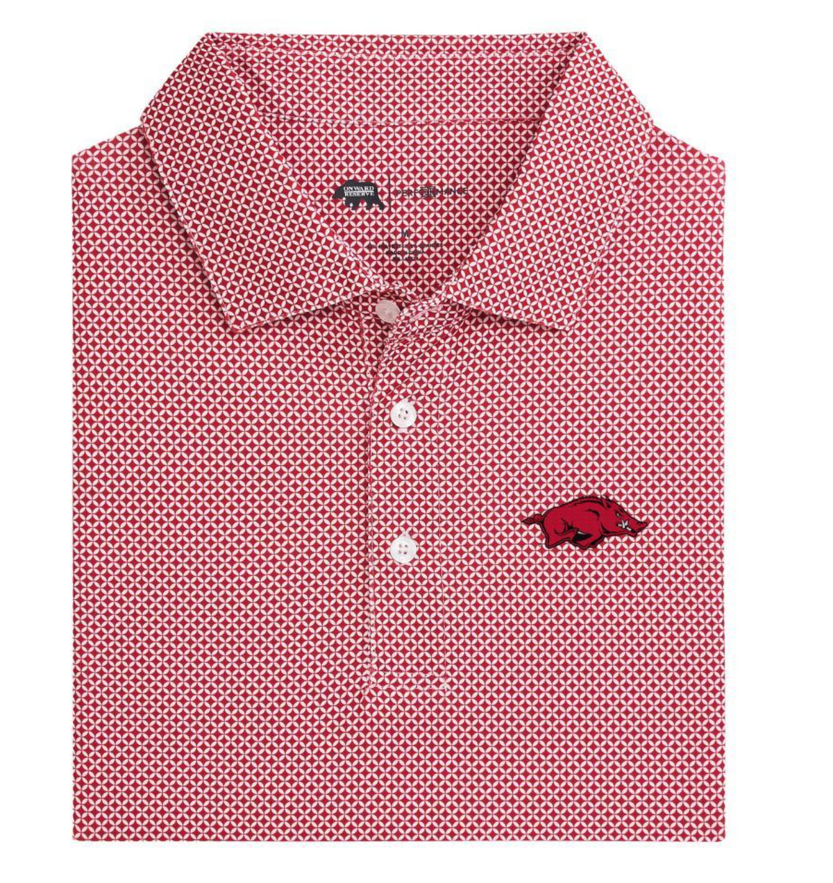 Arkansas Scope Printed Performance Polo