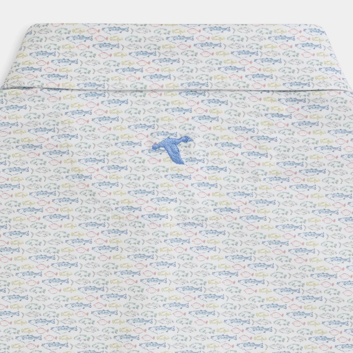 Shoreline Catch Printed Performance Polo