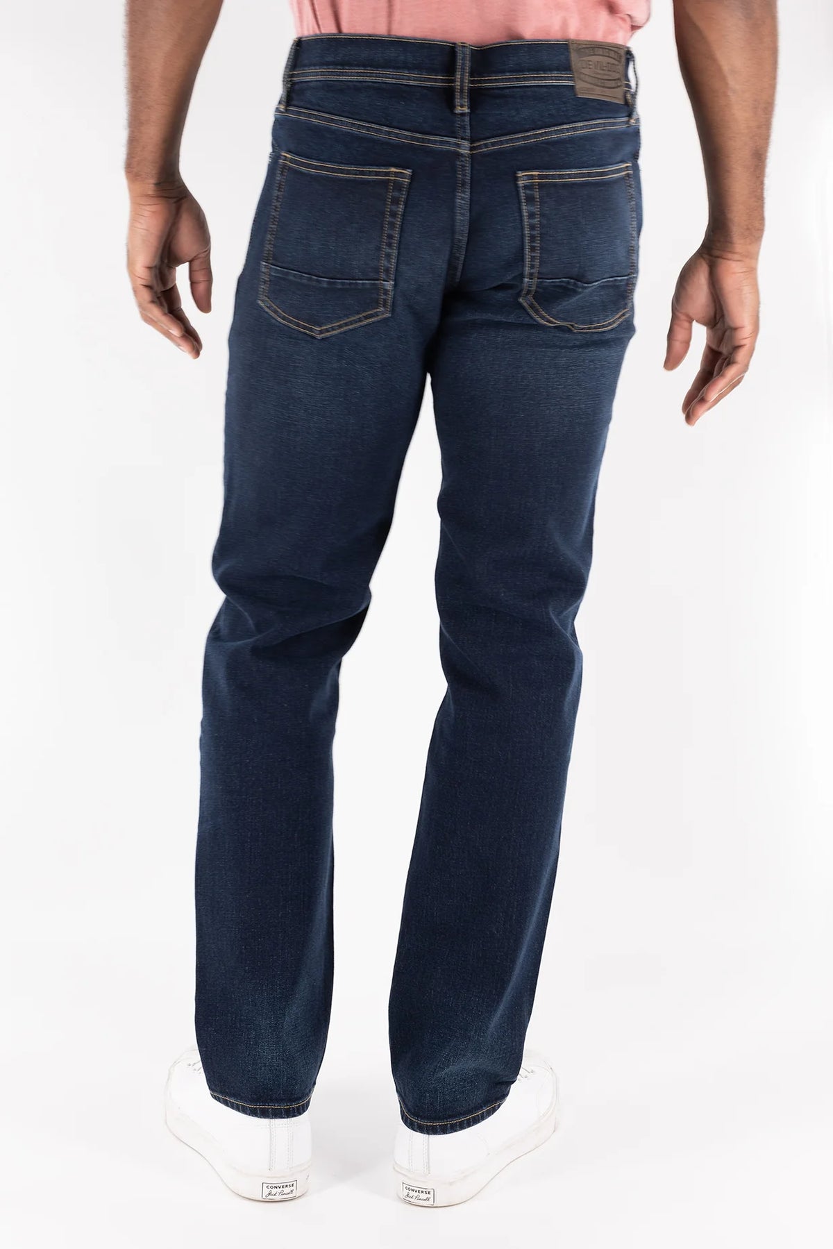 Slim Straight Denim Jeans