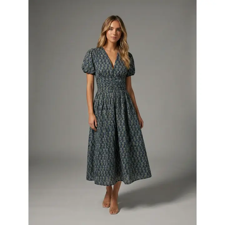 Twilight Bloom Smocked Dress