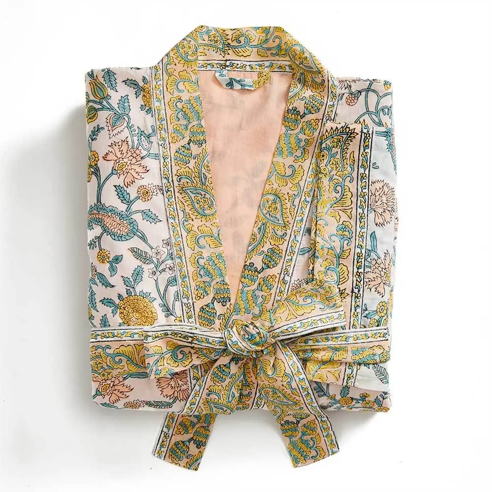 Block Print Summer Robe