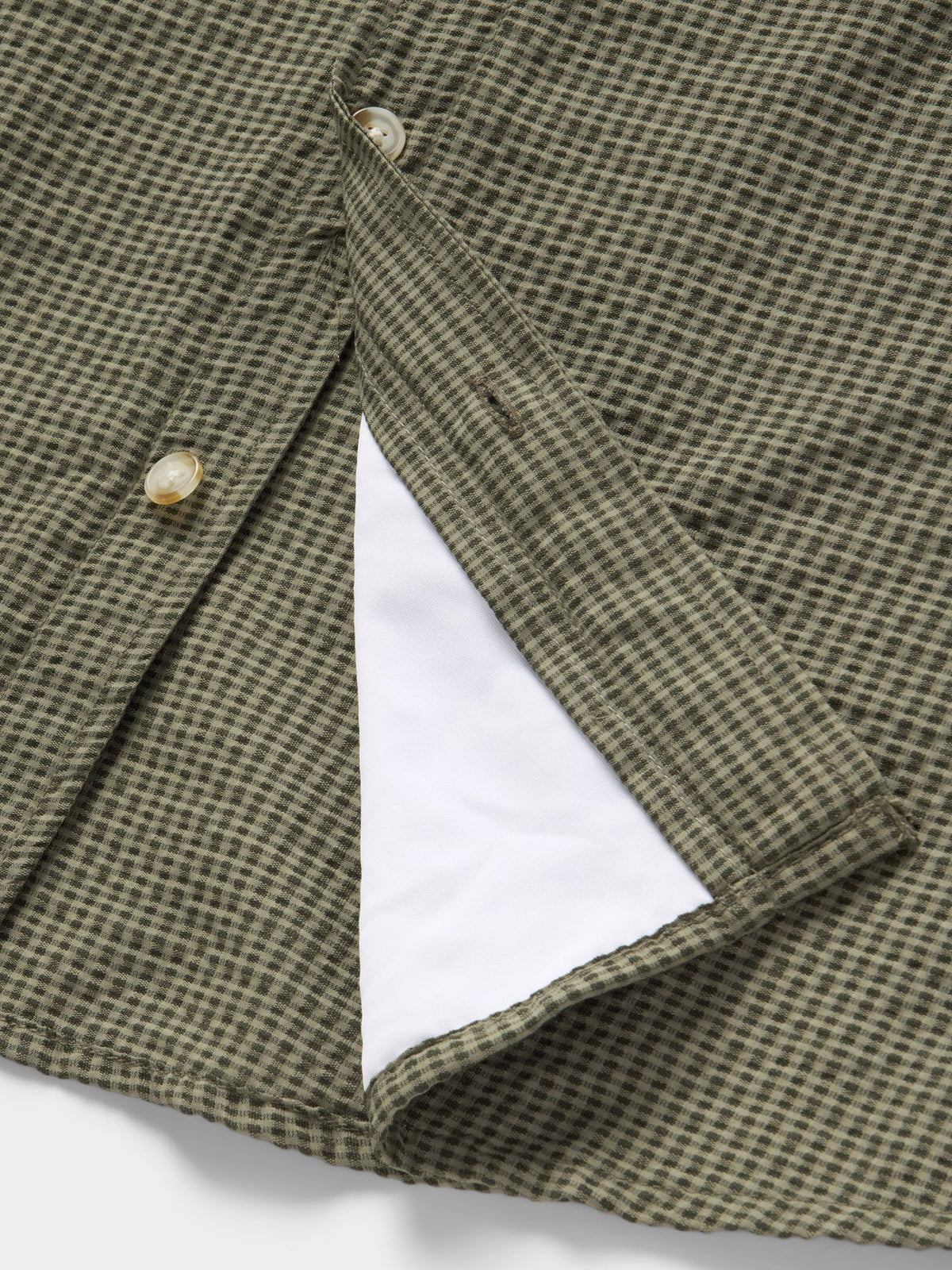 Men's Coastal Seersucker Shirt Short Sleeve