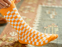 Checkerboard Socks