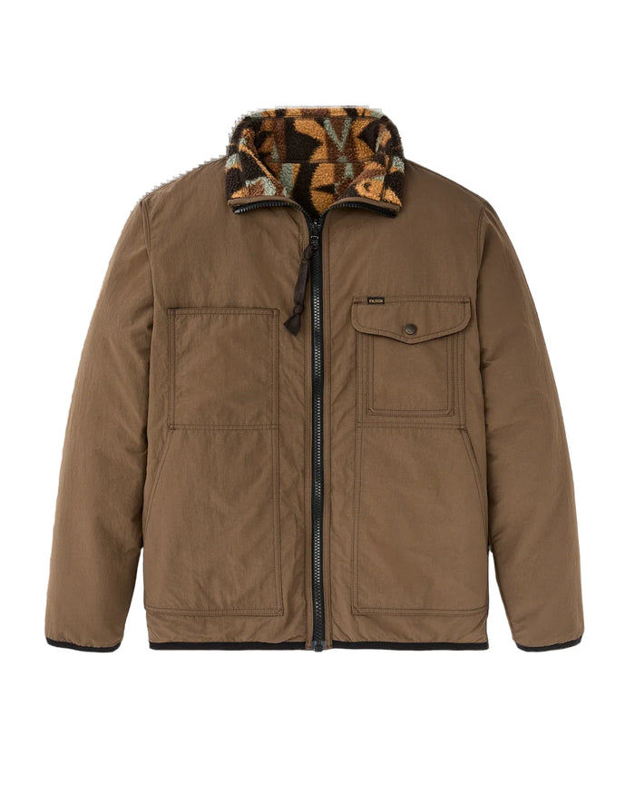 Reversible Pile Fleece Jacket