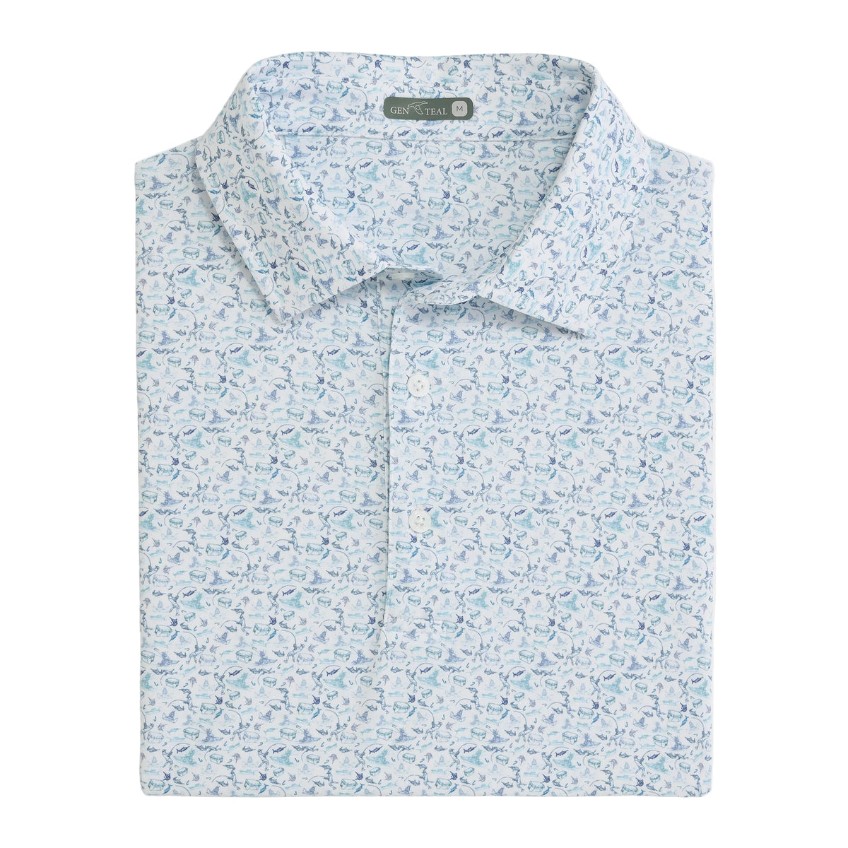 Offshore Printed Performance Polo