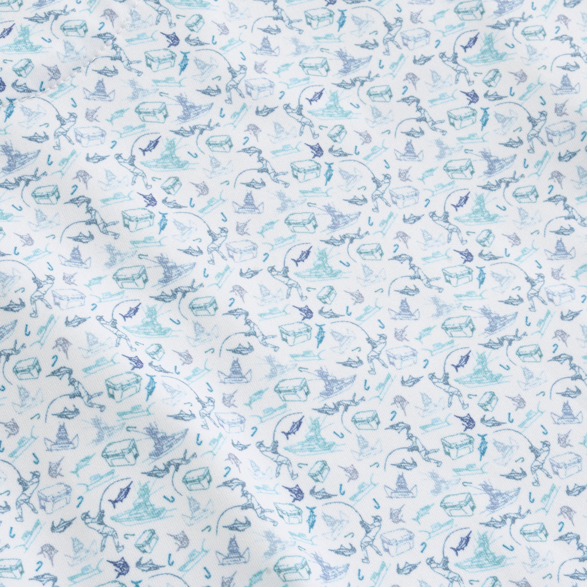 Offshore Printed Performance Polo