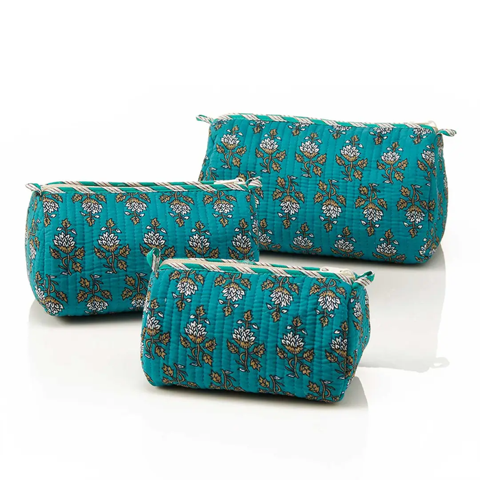 Jasmine Quilted Travel Bags - Set of 3