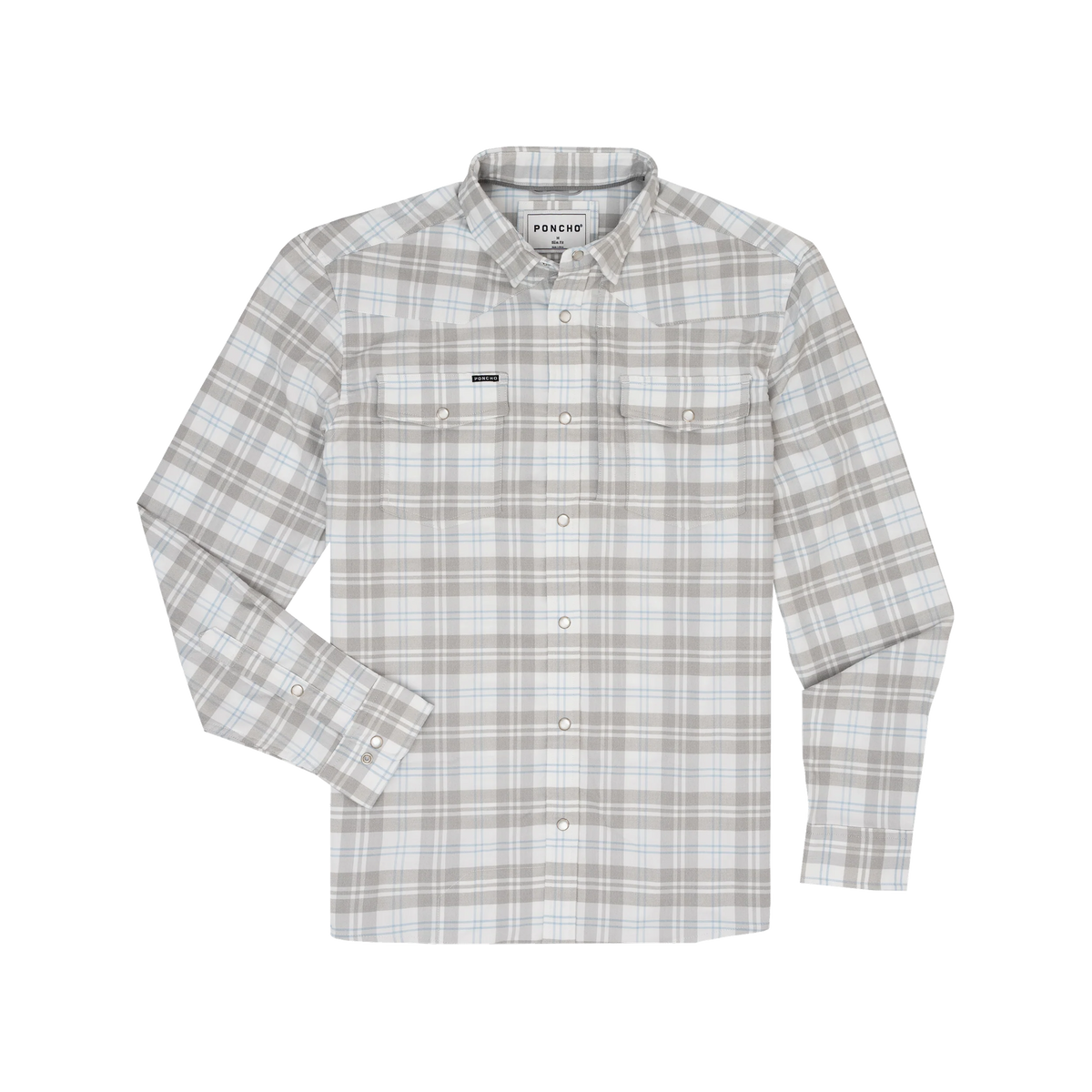 Poncho Flannel Long Sleeve