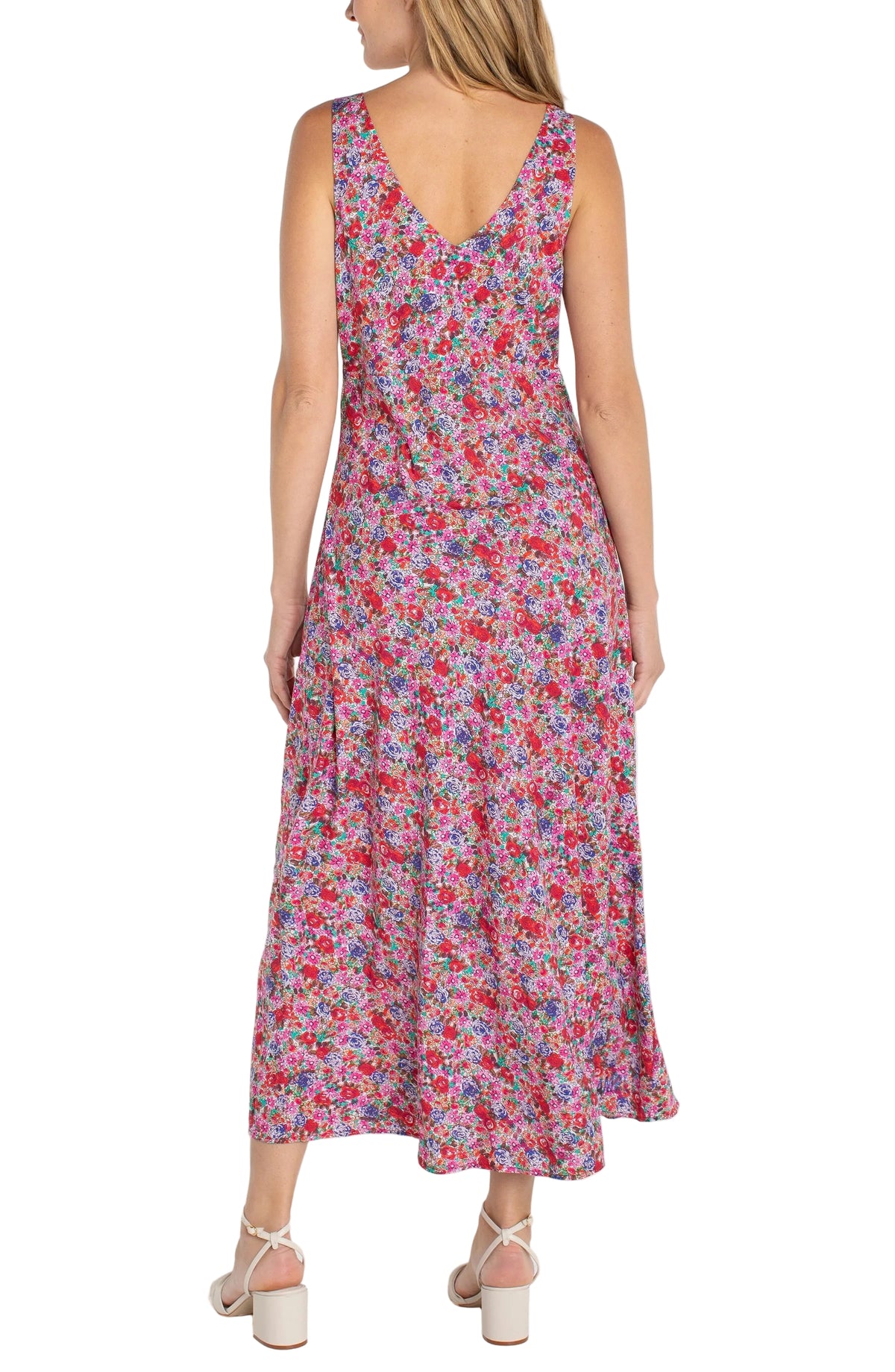 Sleeveless Ruffle Dress