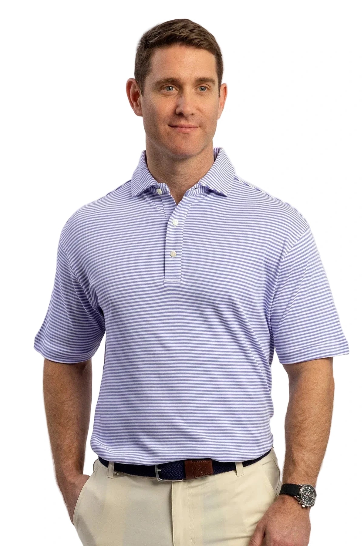 Duncan Stripe Polo