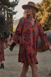 Marven Floral Anamy Shift Dress