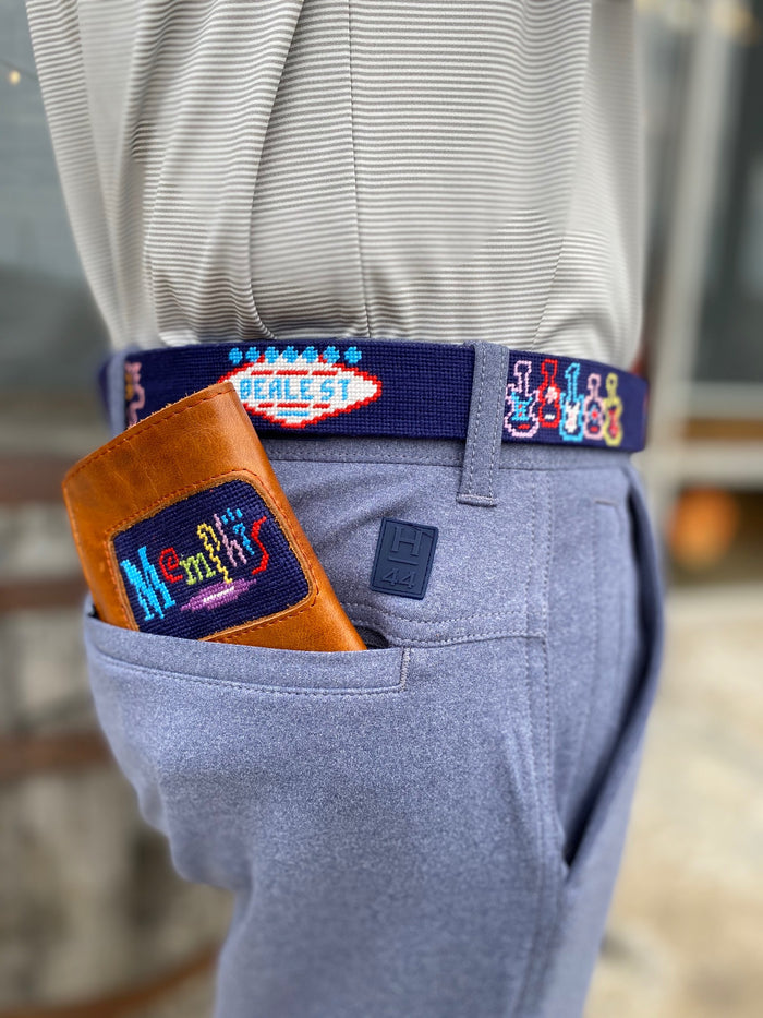 Neon Memphis Signs Belt