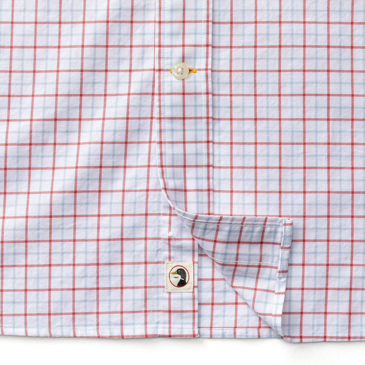Kline Plaid Cotton Oxford Sport Shirt