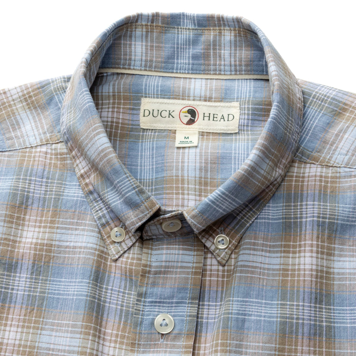 Millbrook Plaid Cotton Slub Sport Shirt