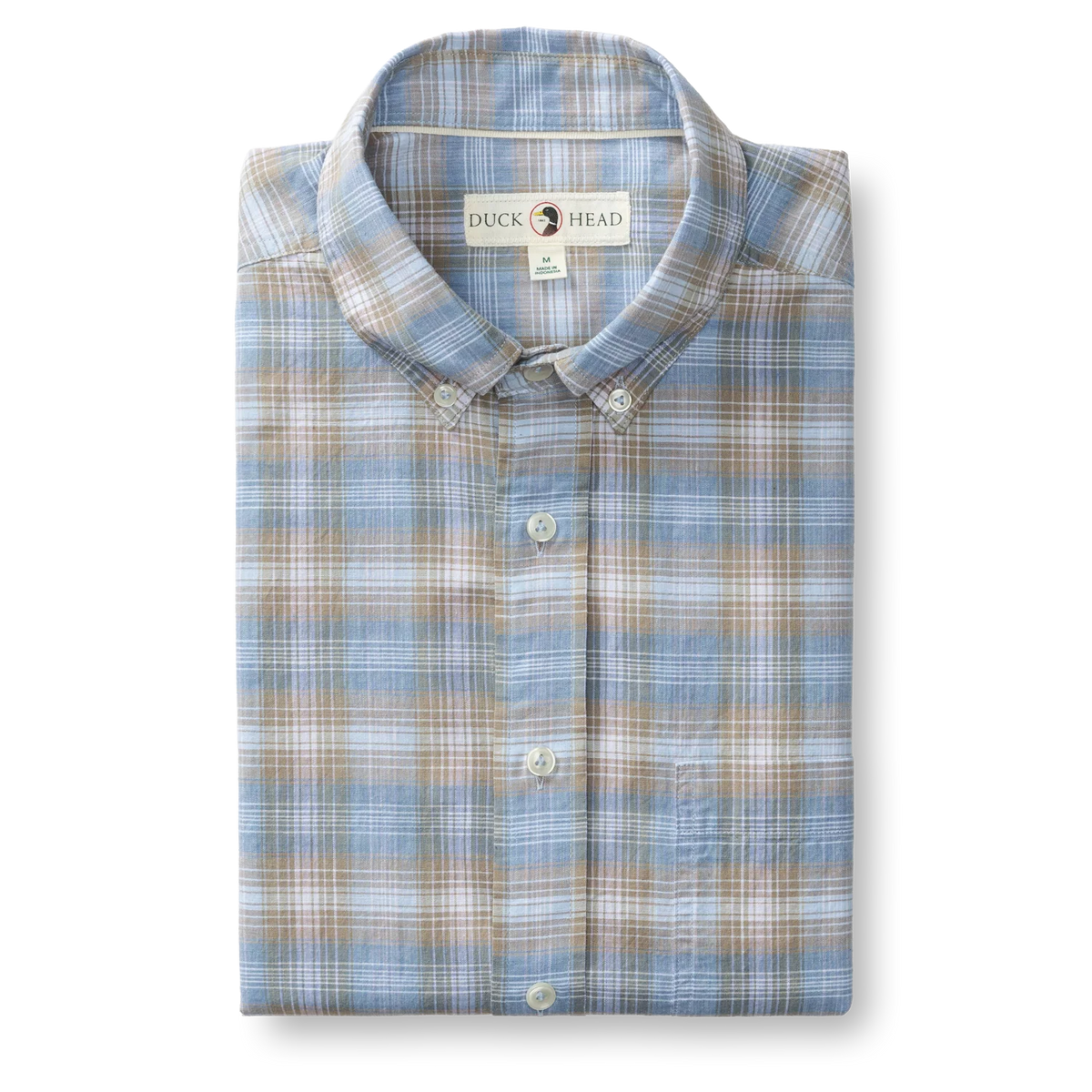 Millbrook Plaid Cotton Slub Sport Shirt