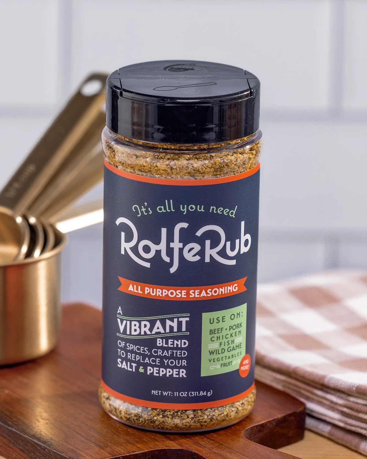 Rolfe Rub Shaker 11oz.