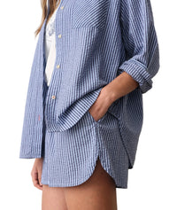 Isla Seersucker Short