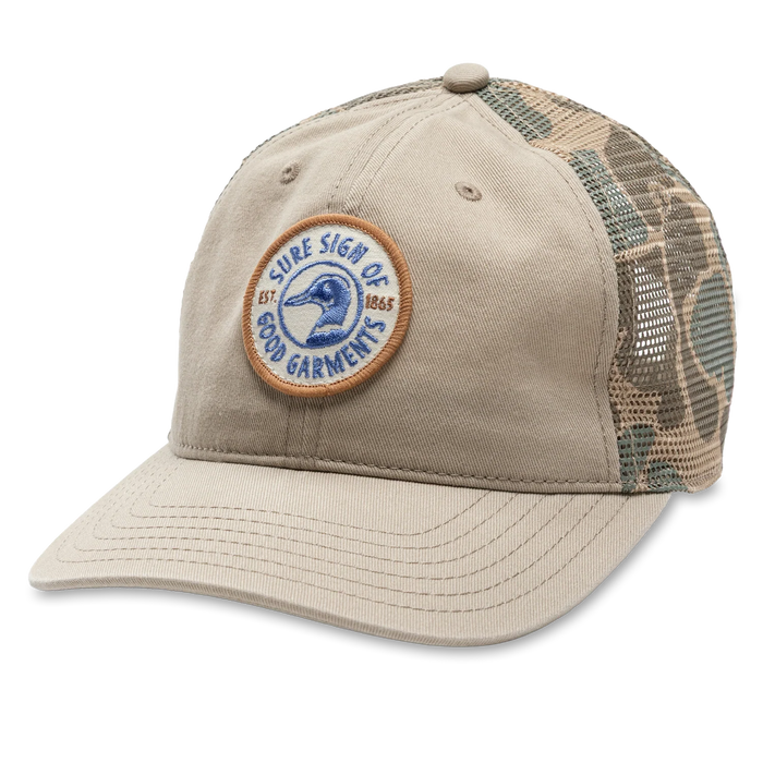 Duck Head Camo Mesh Trucker Hat