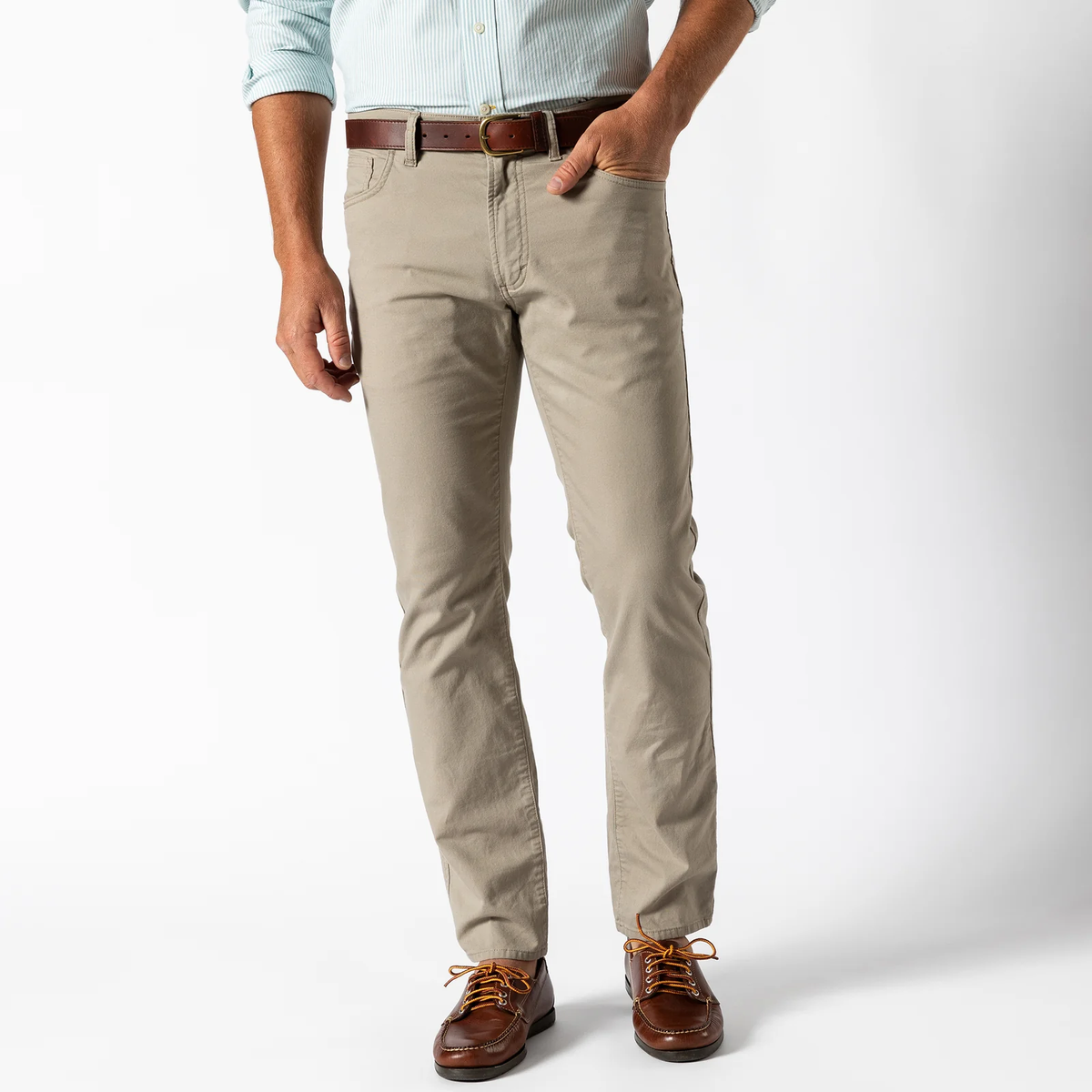 Pinpoint Canvas Classic Fit Five Pocket Pant