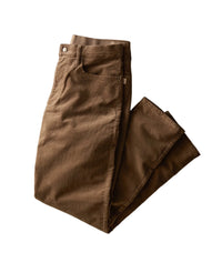 5 Pocket Flex Terry Cords - Slim Straight