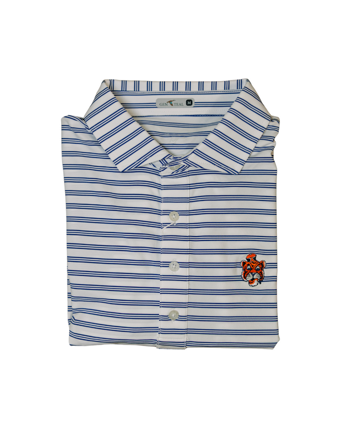 Vault Auburn Tigers Navy Rush Polo