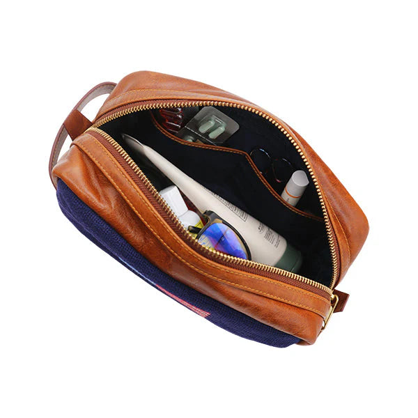 Ole Miss Navy Toiletry Bag