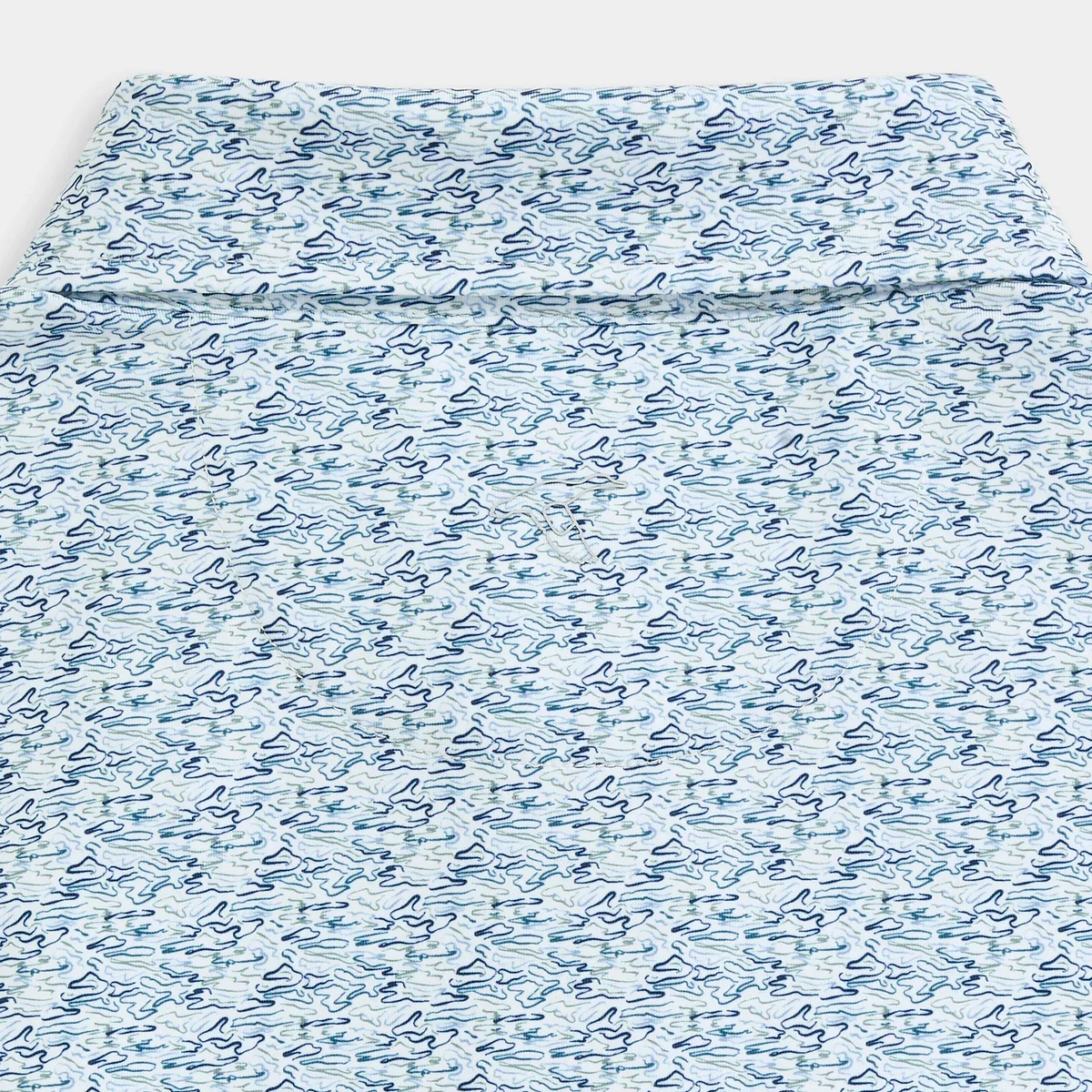 Ripple Effect Printed Polo