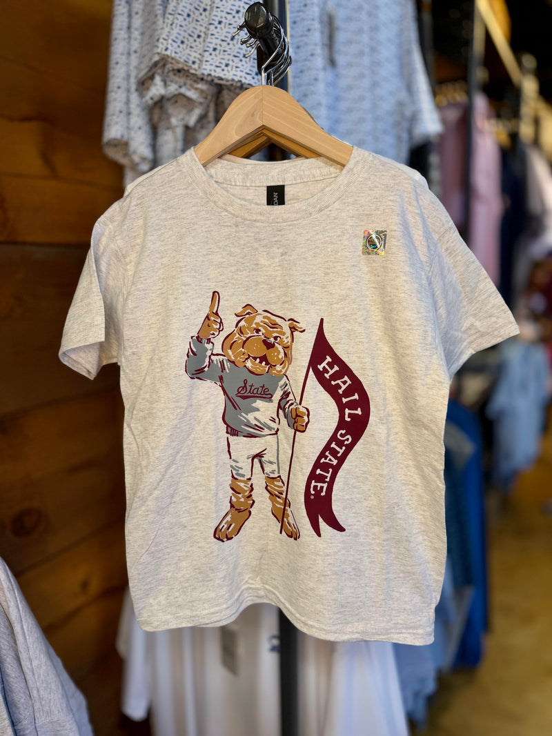 Youth Mississippi State Gameday Flag Tee