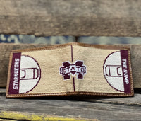 Mississippi State Humphrey Coliseum Basketball Wallet