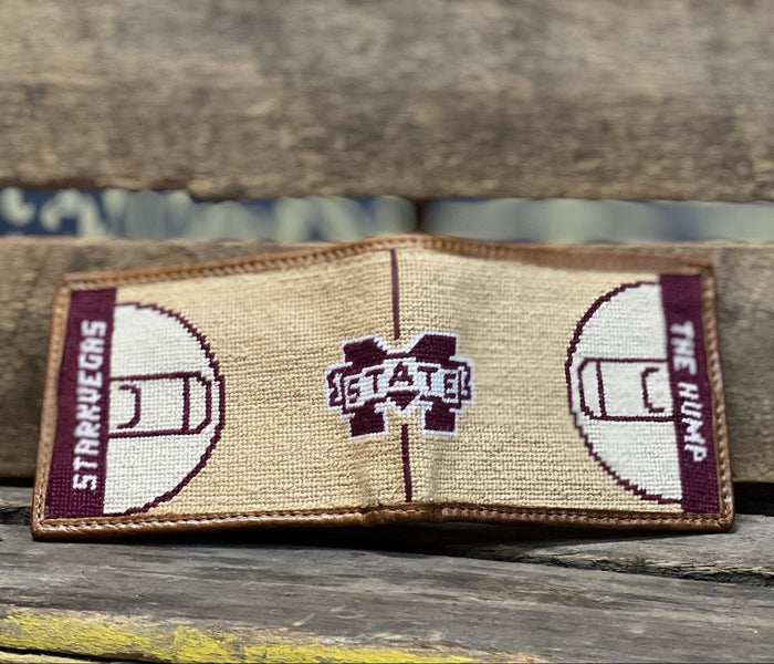 Mississippi State Humphrey Coliseum Basketball Wallet