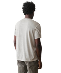 Signature Jacquard Crew Tee