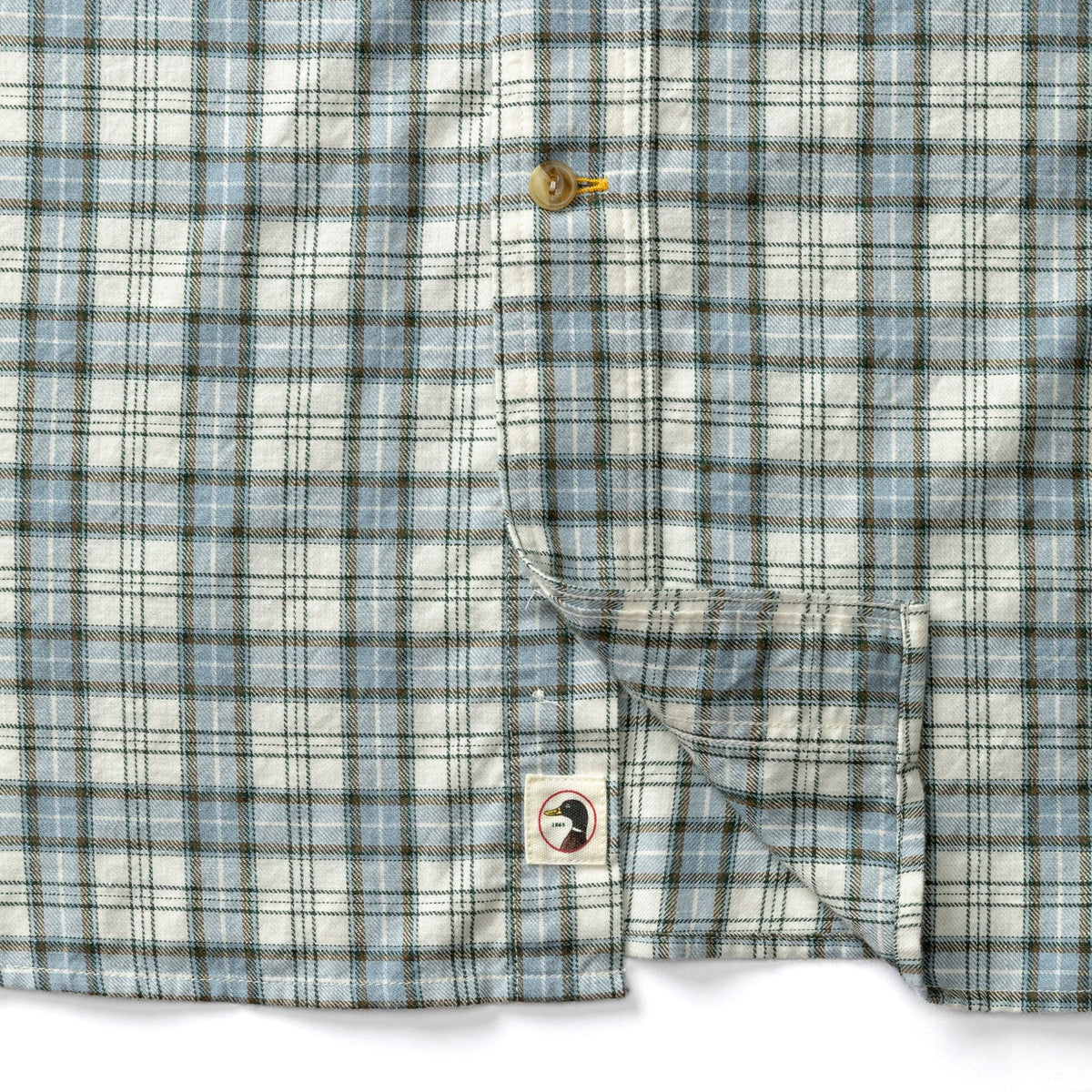 Radford Plaid Cotton Sport Shirt
