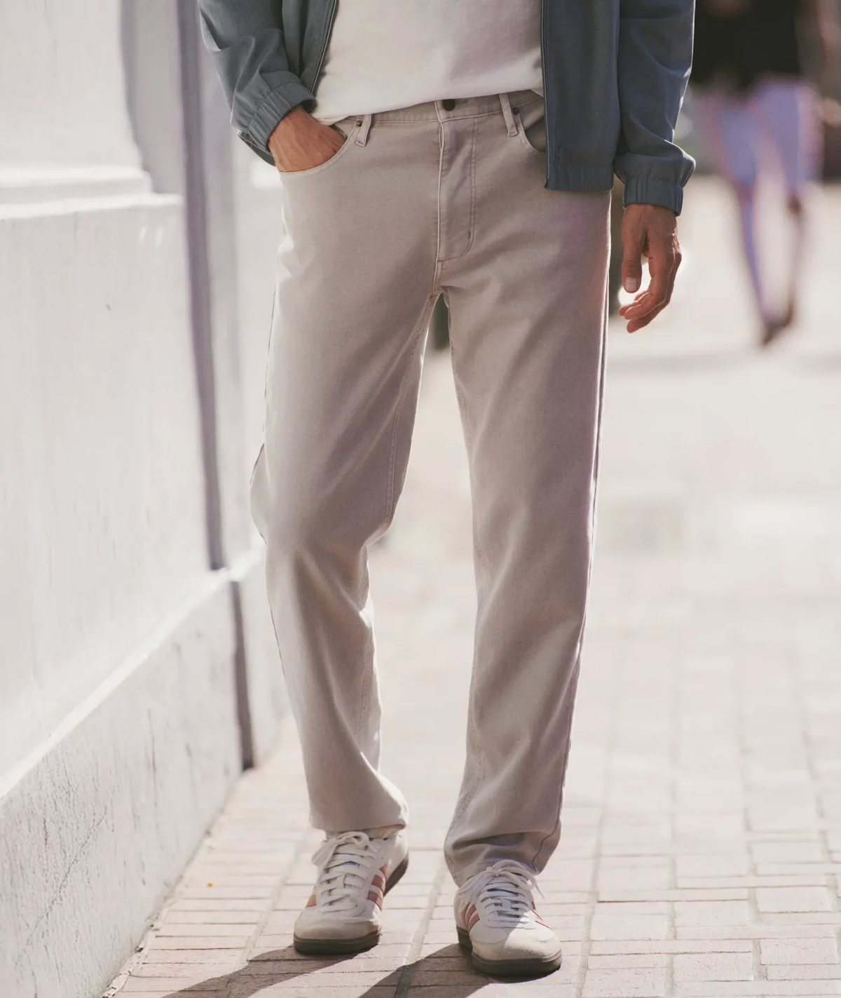 5 Pocket Flex Terry Pant - Slim Straight
